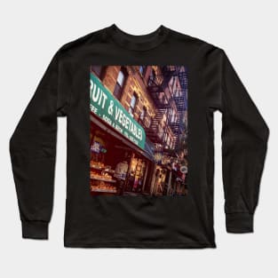 Ninth Ave, Hell's Kitchen, Manhattan, NYC Long Sleeve T-Shirt